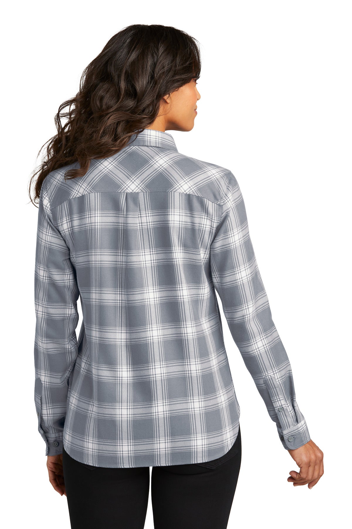 #color_grey/ cream open plaid