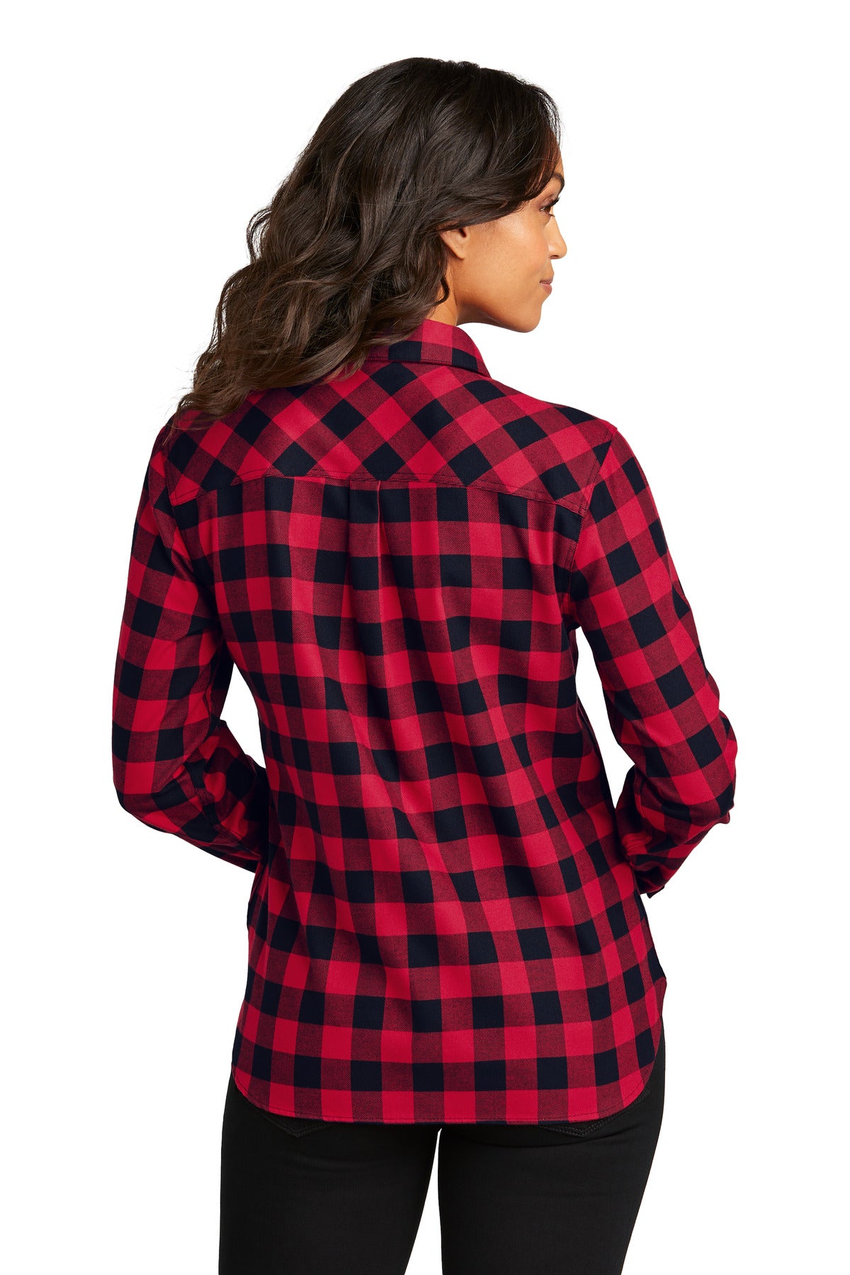 #color_red/ black buffalo check