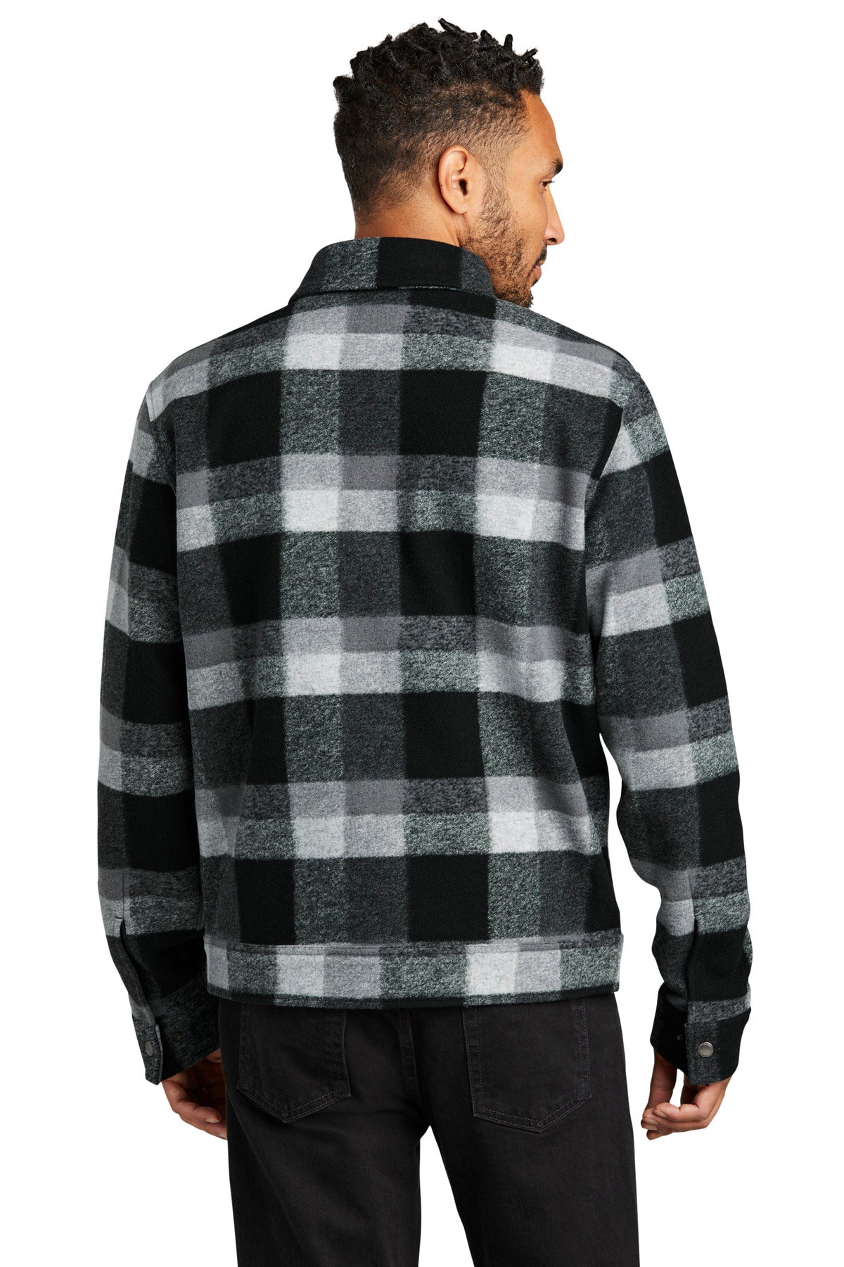 #color_deep black plaid