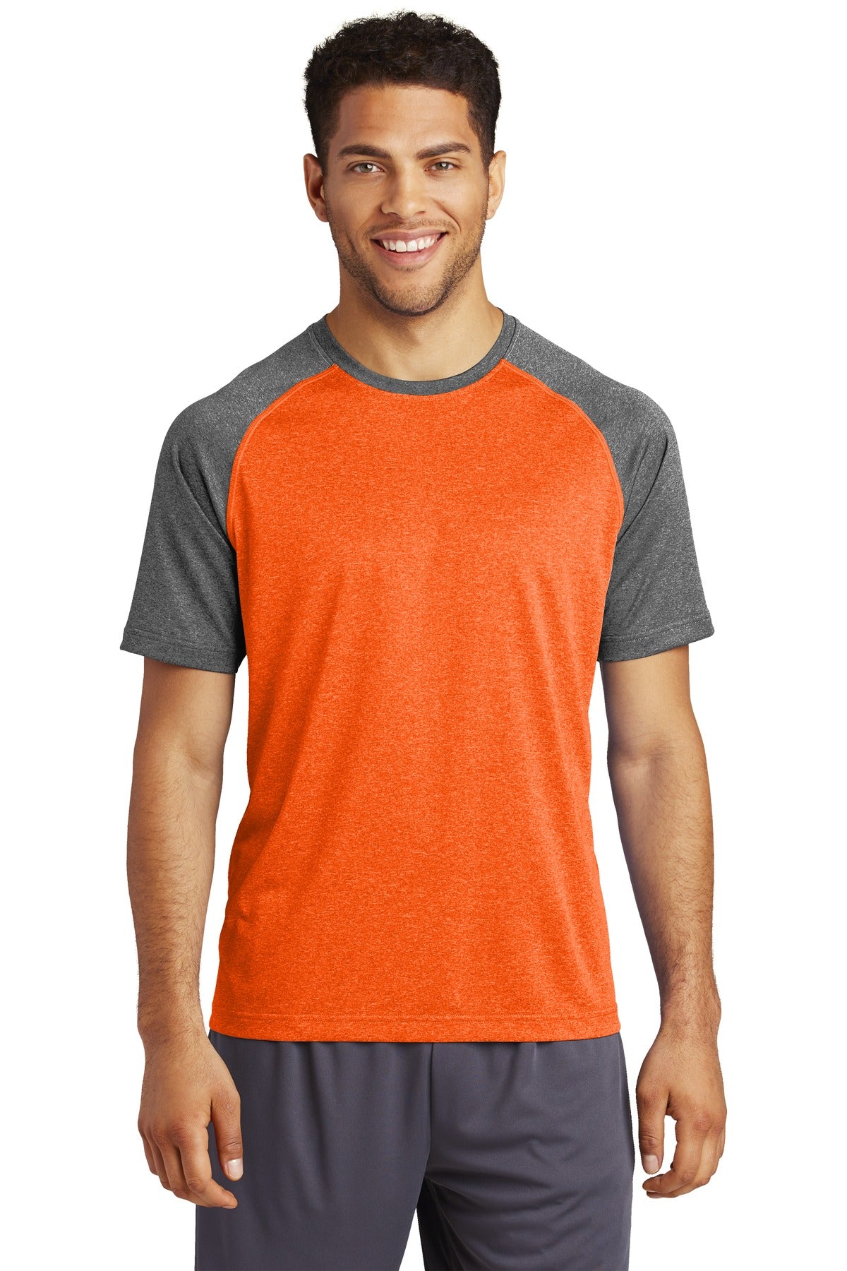 #color_deep orange heather/ graphite heather